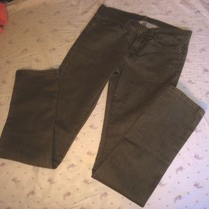 7 for all mankind olive jeans (girls) 🇺🇸🪞